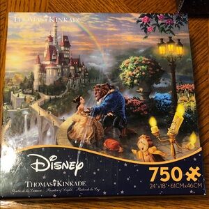 Disney Thomas Kinkade Enchanted Castle Puzzle - 750 Pieces